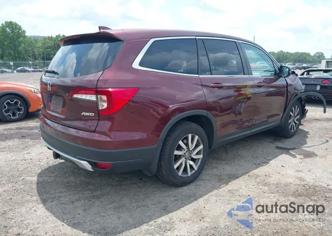 2019 Honda Pilot Ex from USA, damaged, VIN 5FNYF6H36KB079911